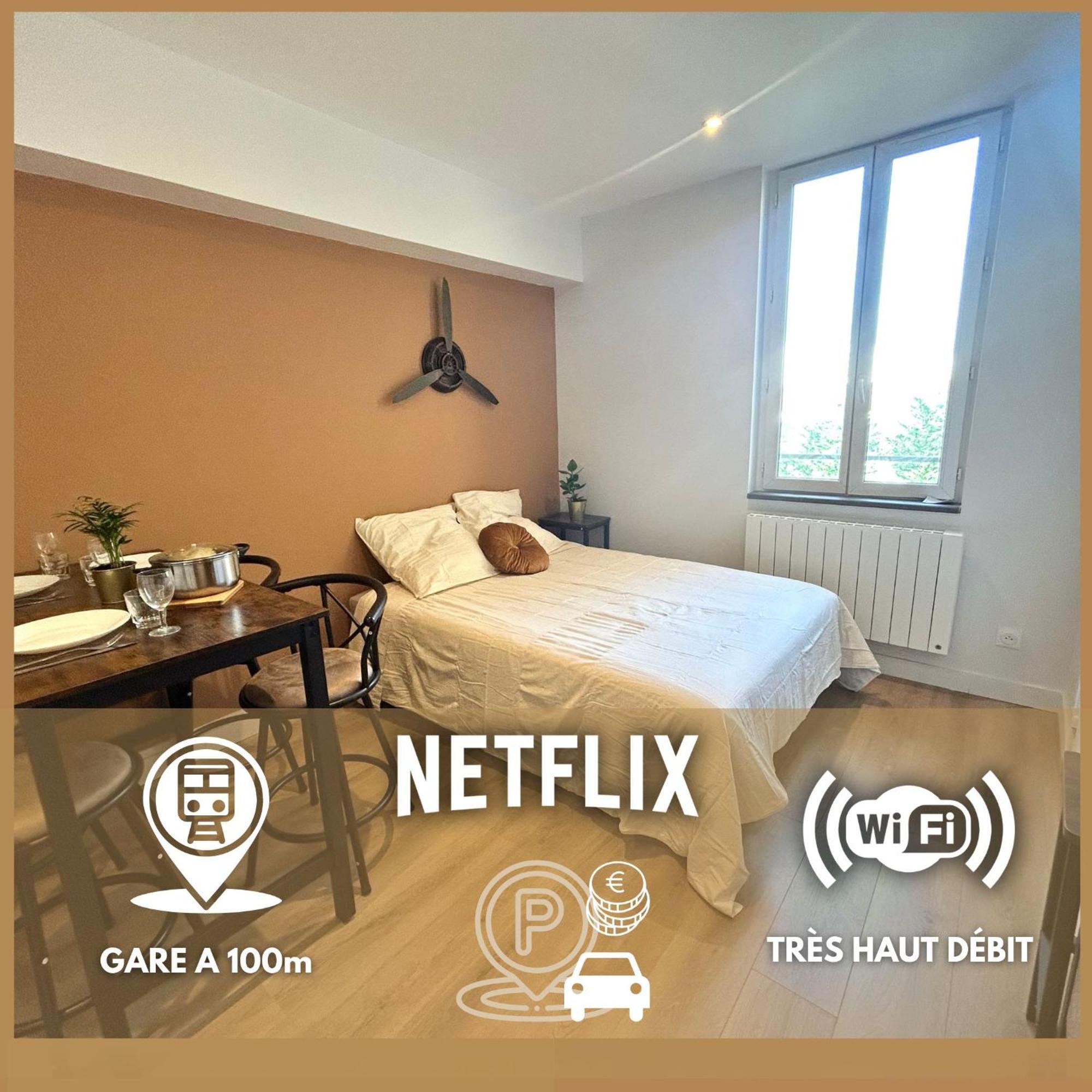Le Cosy Shelby Proche Gare 150M Leilighet Villefranche-sur-Saône Eksteriør bilde